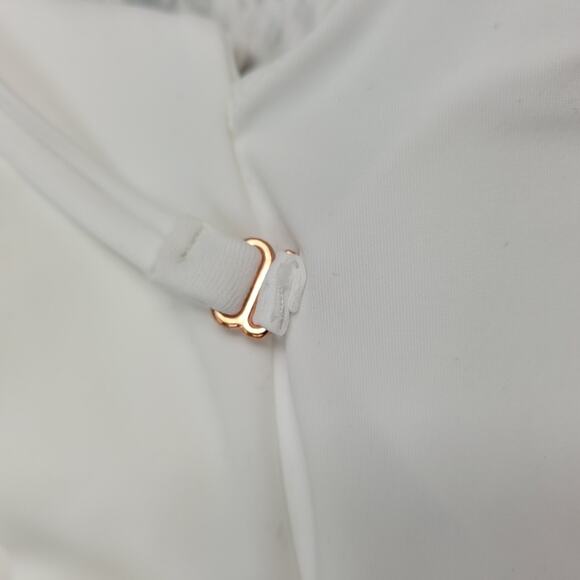 NWT ETE Oia Off-Shoulder White Bikini Top size Large - Picture 9 of 13